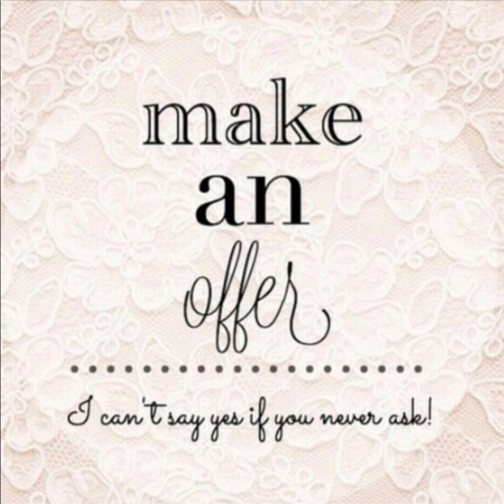 Make me an offer!